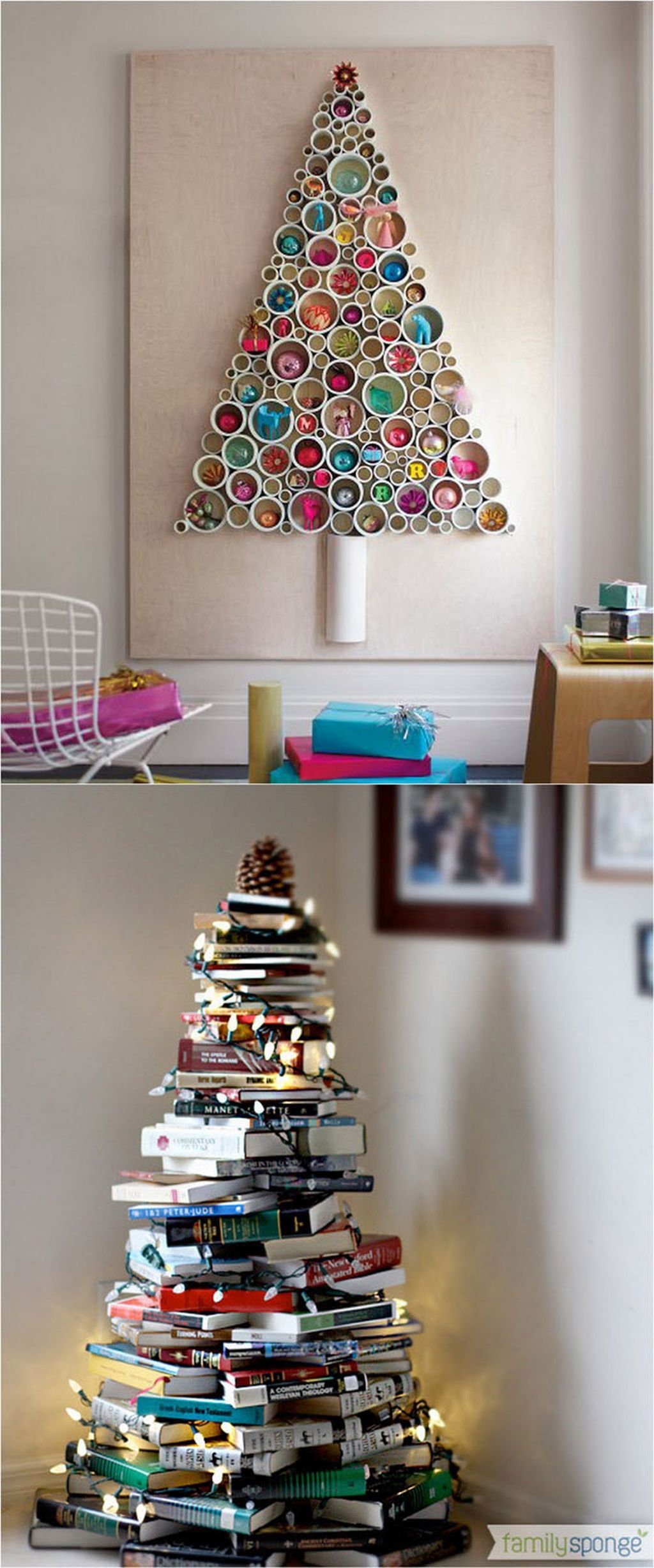 Inspiring Home Decoration Ideas With Small Christmas Tree 25