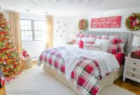 Simple Christmas Bedroom Decoration Ideas 28
