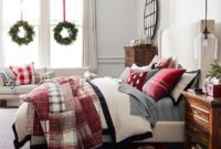 Simple Christmas Bedroom Decoration Ideas 31