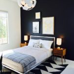 Stunning Black And White Bedroom Decoration Ideas 23