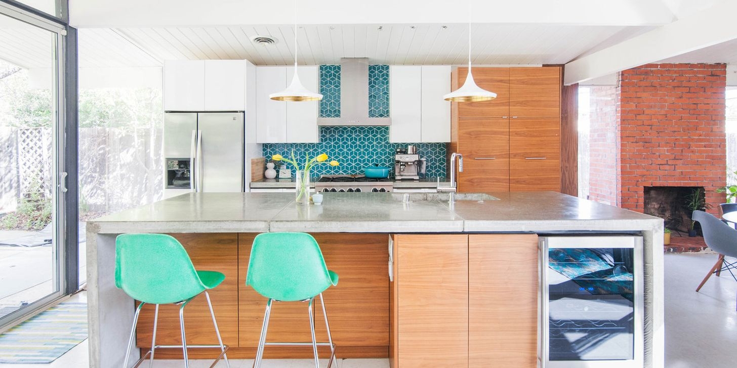 37 Stylish Mid Century Modern Kitchen Design Ideas 03