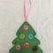 39 Brilliant Ideas How To Use Felt Ornaments For Christmas Tree Decoration 09