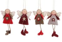 39 Brilliant Ideas How To Use Felt Ornaments For Christmas Tree Decoration 17