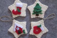 39 Brilliant Ideas How To Use Felt Ornaments For Christmas Tree Decoration 25