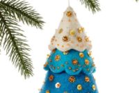 39 Brilliant Ideas How To Use Felt Ornaments For Christmas Tree Decoration 29