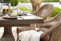 Adorable Outdoor Dining Area Furniture Ideas 06