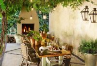Adorable Outdoor Dining Area Furniture Ideas 13