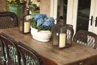 Adorable Outdoor Dining Area Furniture Ideas 16
