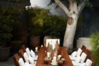Adorable Outdoor Dining Area Furniture Ideas 20