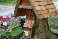 Amazing Backyard Fairy Garden Ideas On A Budget 23