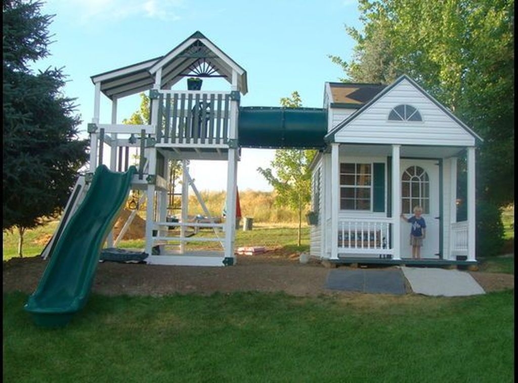 Awesome Outdoor Kids Playhouses That Youll Want To Live Yourself 11