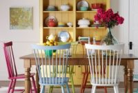 Bright And Colorful Dining Room Design Ideas 39