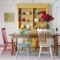 Bright And Colorful Dining Room Design Ideas 39