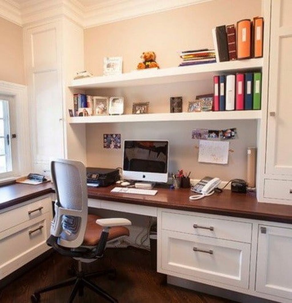Colorful Home Office Design Ideas You Will Totally Love 07