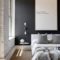Elegant Rustic Bedroom Brick Wall Decoration Ideas 30