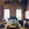Elegant Rustic Bedroom Brick Wall Decoration Ideas 40