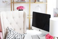Elegant And Exquisite Feminine Home Office Design Ideas 09