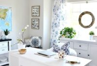 Elegant And Exquisite Feminine Home Office Design Ideas 10