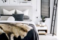Modern And Stylish Scandinavian Bedroom Decoration Ideas 04