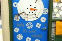 Adorable Winter Classroom Door Decoration Ideas 33