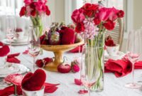 Cool And Cozy Red Valentines Day Decoration Ideas 15