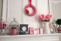 Cute Pink Valentines Day Decoration Ideas For Your Home 35