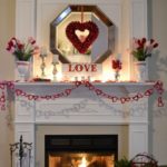 Inspiring Valentines Day Fireplace Decoration Ideas 01