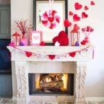 Inspiring Valentines Day Fireplace Decoration Ideas 14
