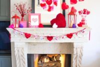 Inspiring Valentines Day Fireplace Decoration Ideas 14