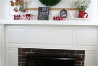 Inspiring Valentines Day Fireplace Decoration Ideas 22
