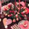 Romantic Valentines Day Dining Room Decoration Ideas 40