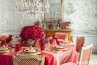Romantic Valentines Day Dining Room Decoration Ideas 42