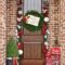 Stunning Front Door Decoration Ideas For Winter 05