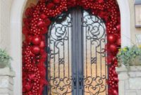 Stunning Front Door Decoration Ideas For Winter 15