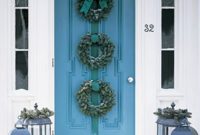 Stunning Front Door Decoration Ideas For Winter 20