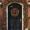 Stunning Front Door Decoration Ideas For Winter 25