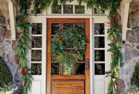 Stunning Front Door Decoration Ideas For Winter 26