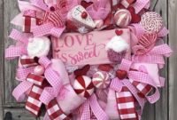 Totally Adorable Wreath Ideas For Valentines Day 03