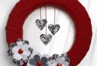 Totally Adorable Wreath Ideas For Valentines Day 12