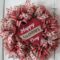 Totally Adorable Wreath Ideas For Valentines Day 44