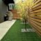 Adorable Wooden Privacy Fence Patio Backyard Landscaping Ideas 03