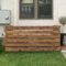 Adorable Wooden Privacy Fence Patio Backyard Landscaping Ideas 22