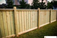Adorable Wooden Privacy Fence Patio Backyard Landscaping Ideas 23