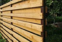 Adorable Wooden Privacy Fence Patio Backyard Landscaping Ideas 30