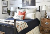 Amazing Farmhouse Style Master Bedroom Ideas 34