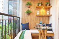 Cozy Apartment Balcony Decoration Ideas 29
