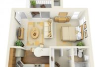 Cozy Apartment Studio Decoration Ideas 37