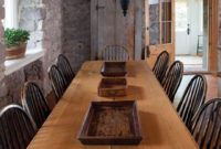 Inspiring Rustic Farmhouse Dining Room Design Ideas 20