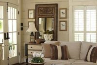 Amazing Rustic Farmhouse Living Room Decoration Ideas 26