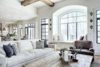 Amazing Rustic Farmhouse Living Room Decoration Ideas 36